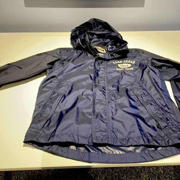Camp Cedar Boys Nylon Windbreaker/Rain Jacket. Size M. EUC - Picture 4 of 4